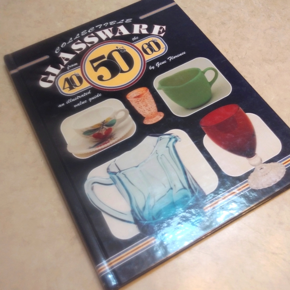 Collectible Glassware from the 40's 50's and 60's.  An illustrated value guide